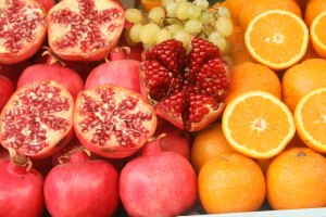 pommegranate, cooking in israel